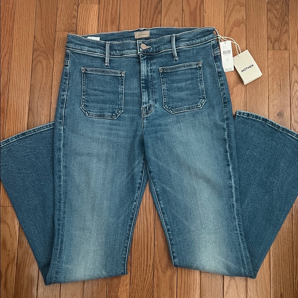 NWT $258 MOTHER size 33 Denim